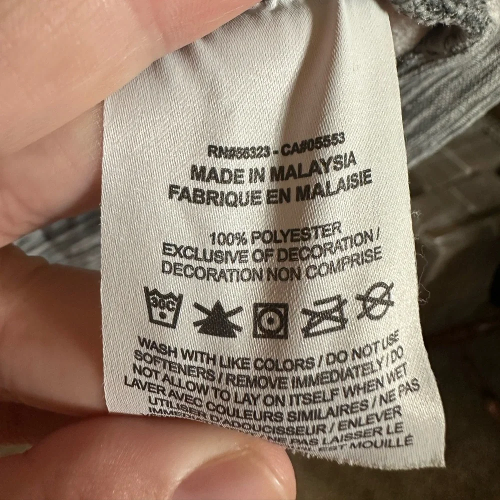 Nike Kids Black and Gray Hoodie